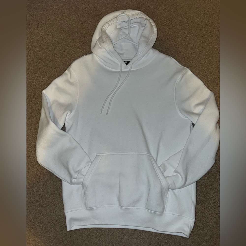 Men’s White Hoodie